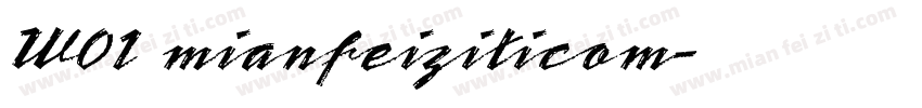 W01 mianfeiziticom字体转换